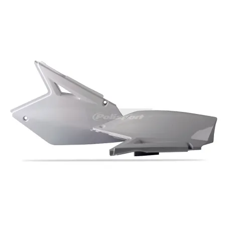 TAPAS LATERALES POLISPORT  RMZ250 (07-09) Blanco