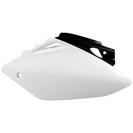 TAPAS LATERALES CRF450R (07-08) Blanco/Negro