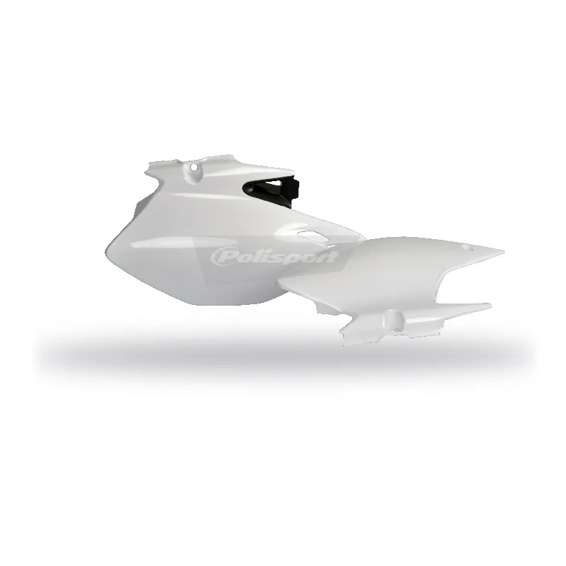 TAPAS LATERALES POLISPORT  WR250F(07-14) 450F(07-11) Negro/Blanco