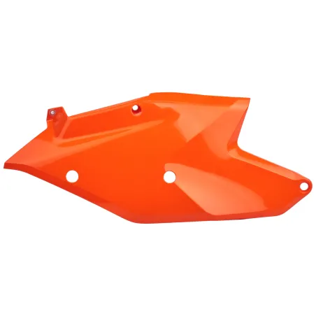 KTM EXC,EXC-F,XC-W,XCF-W - Side Panels Orange - 2017-19 Models POLISPORT