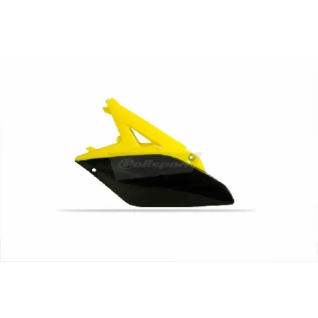TAPAS LATERALES POLISPORT  RMZ250 (10-18) Negro/Amarillo RM01