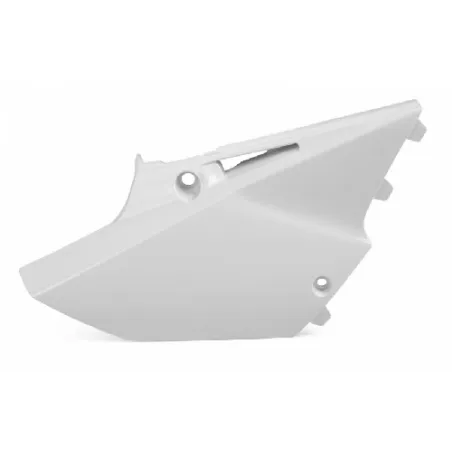 Yamaha YZ125X, YZ250X - Side Panels White - 2016-22 Models POLISPORT