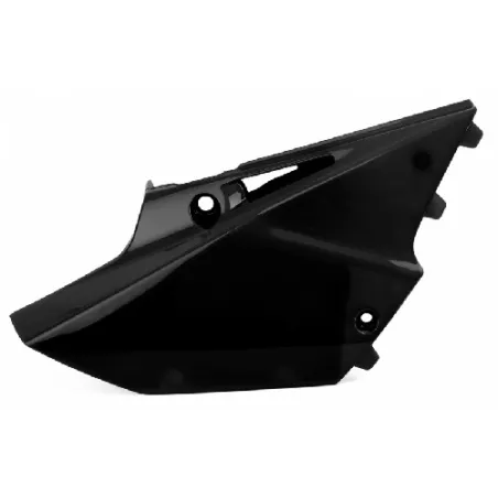 Yamaha YZ125X, YZ250X - Side Panels Black - 2016-22 Models POLISPORT