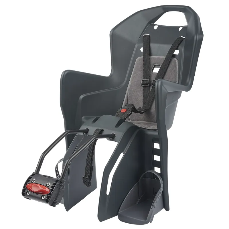 Koolah FF - Child Bicycle Seat for Frames Seat Dark Grey POLISPORT