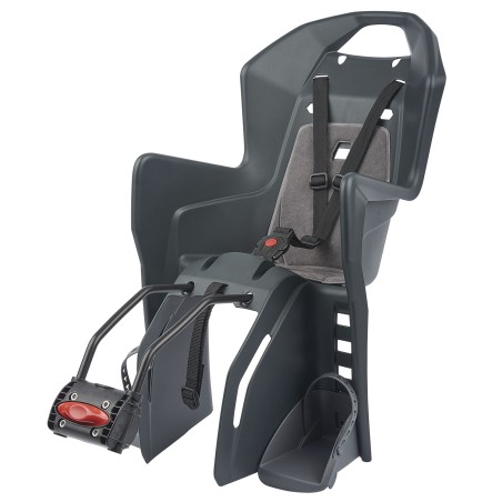 Koolah FF - Child Bicycle Seat for Frames Seat Dark Grey POLISPORT