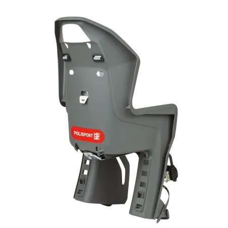 Koolah FF - Child Bicycle Seat for Bicycle Frames Grey POLISPORT