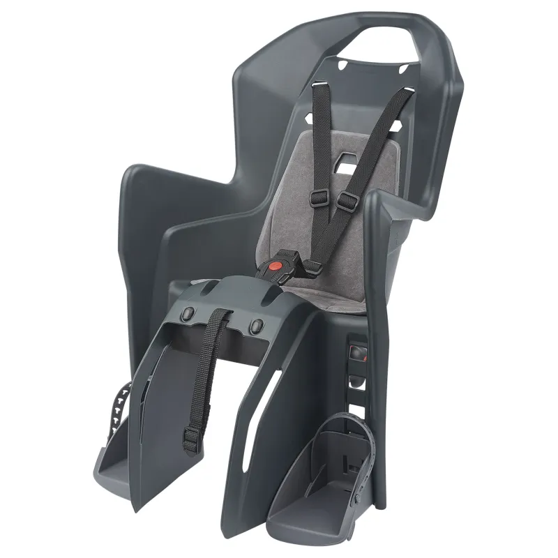 Koolah CFS - Child Bicycle Seat for Carriers Dark Grey POLISPORT