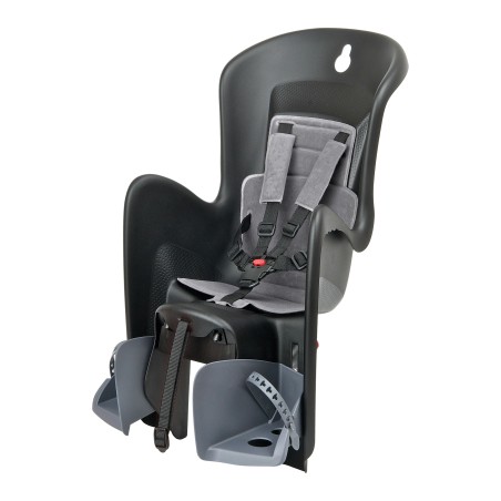 Bilby Maxi CFS - Child Bicycle Seat Black for Luggage Carriers POLISPORT
