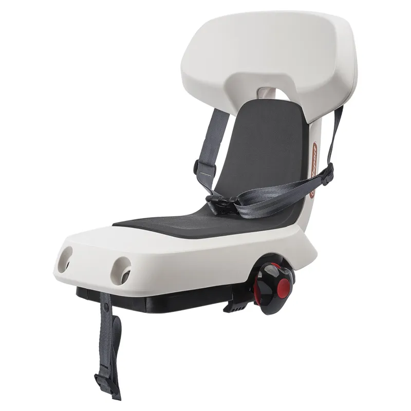 Guppy Junior - Child Bike Seat White for Kids Up to 35Kg POLISPORT