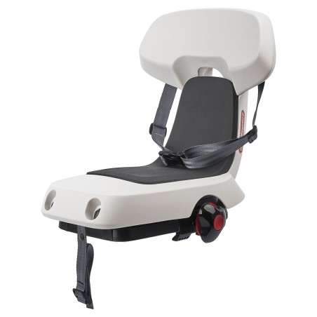 Guppy Junior - Child Bike Seat White for Kids Up to 35Kg POLISPORT