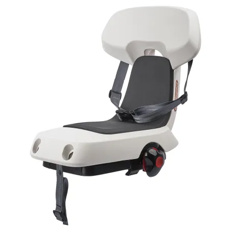 Guppy Junior - Child Bike Seat White for Kids Up to 35Kg POLISPORT