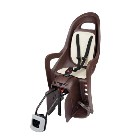 Groovy RS Plus - Reclining Child Bike Seat Dark Brown POLISPORT