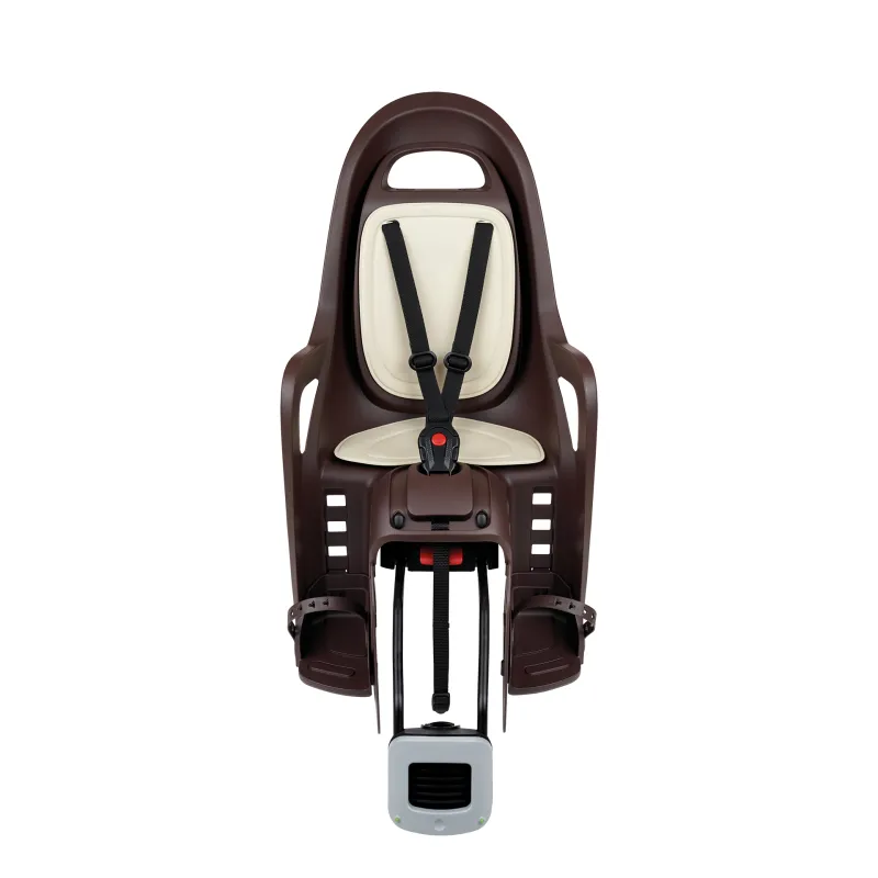 Groovy RS Plus - Reclining Child Bike Seat Dark Brown POLISPORT
