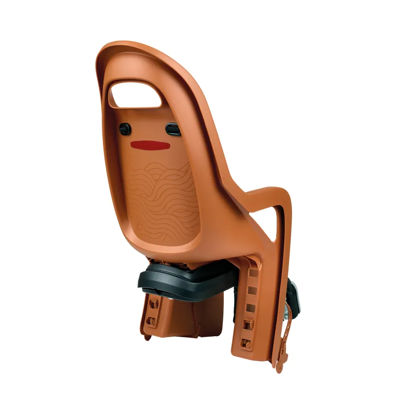 Groovy RS Plus - Reclining Child Bike Seat Caramel Brown and Black POLISPORT