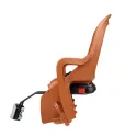 Groovy RS Plus - Reclining Child Bike Seat Caramel Brown and Black POLISPORT