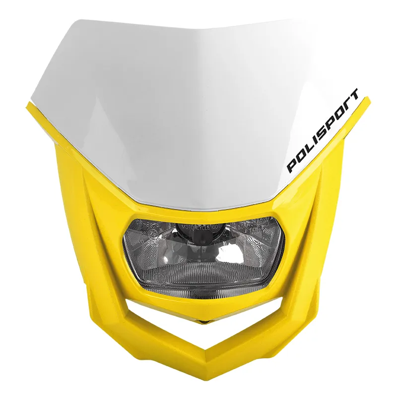 PORTAFAROS HALO POLISPORT  Blanco/Amarillo RM 01