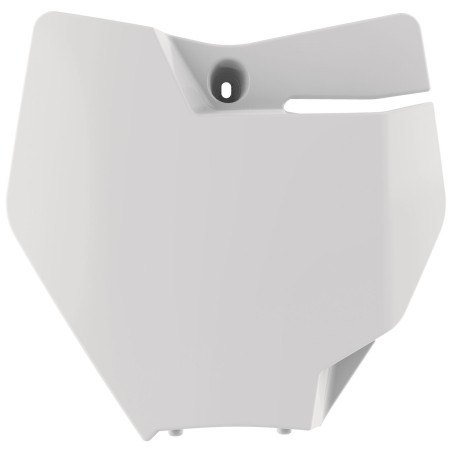 KTM 85 SX - Porta-Número Branco - Modelos 2018-22 POLISPORT