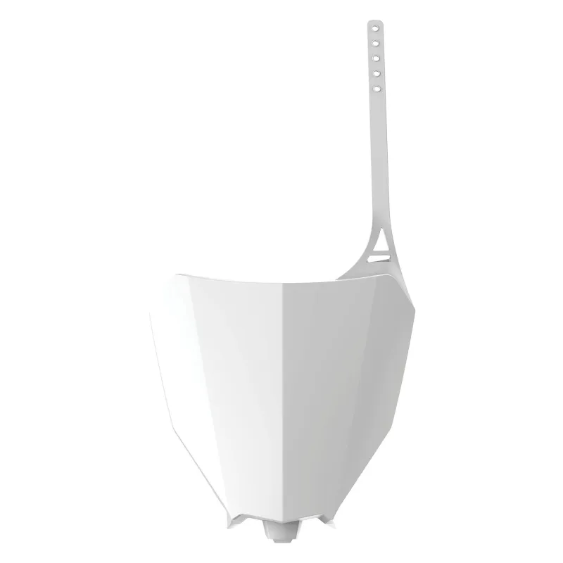 PORTANUMEROS CR125/250 POLISPORT  (02-07) Blanco