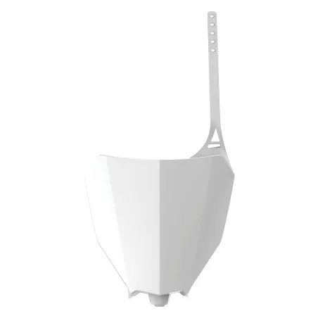 PORTANUMEROS CR125/250 POLISPORT  (02-07) Blanco