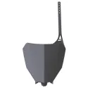PORTANUMEROS CR125/250 POLISPORT  (02-07) Gris