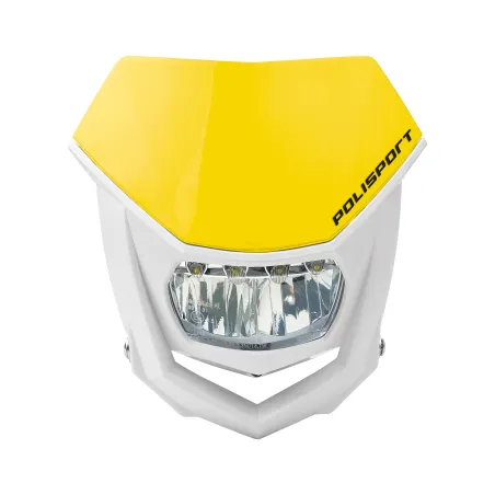 PORTAFAROS HALO POLISPORT  LED Amarillo RM 01/Blanco