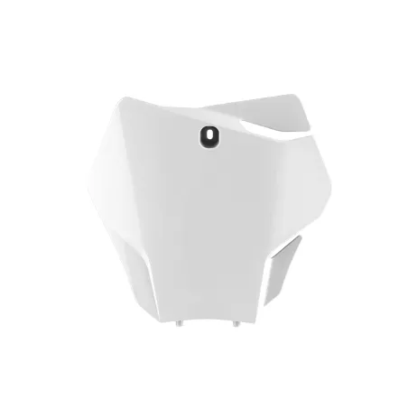 Gas Gas MC,MC-F - Front Number Plate White - 2021-22 Models POLISPORT