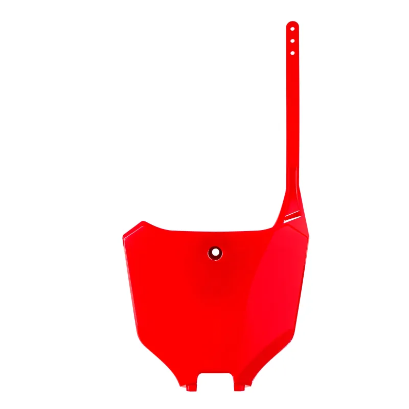 Honda CRF450R/CRF450RXh - Front Number Plate Red - 2021-22 Models POLISPORT