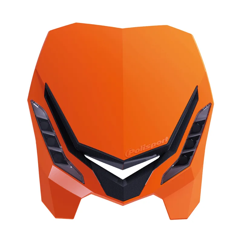 PORTAFAROS E-BLAZE POLISPORT  Naranja/Negro