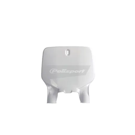 PORTANUMEROS KX125/250 POLISPORT  (96-02) Blanco
