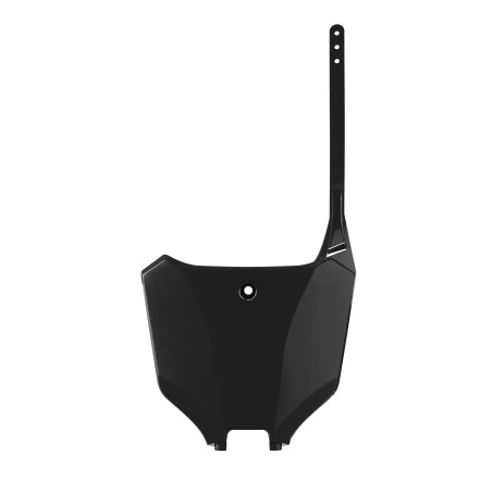 Honda CR 125/250  - Front Number Plate Black  - 2002-07 Models POLISPORT