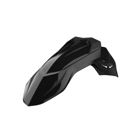 SM FENDER- Universal Front Fender not drilled - Black POLISPORT