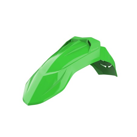 SM FENDER- Universal Front Fender not drilled - Green POLISPORT