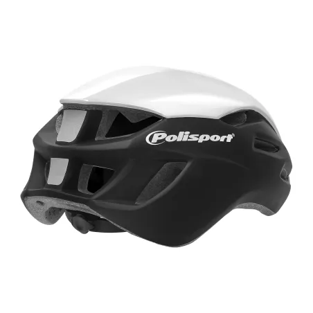 CASCO POLISPORT AERO R Negro Mate/Blanco/Gris