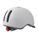 CASCO POLISPORT COMMUTER Blanco Mate/Gris