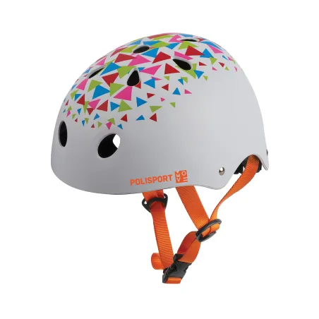 Urban Radical - Urban Cycling Helmet for Kids White POLISPORT