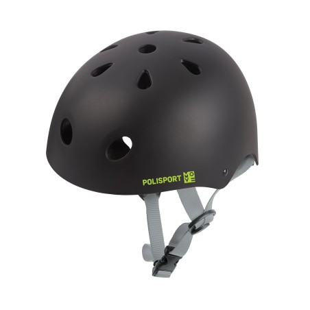 Urban Radical - Urban Cycling Helmet for Kids Black POLISPORT
