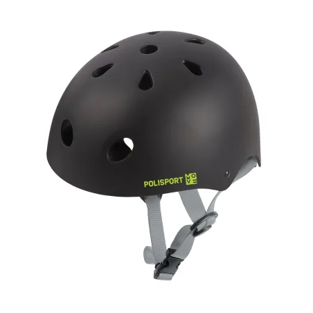 Urban Radical - Urban Cycling Helmet for Kids Black POLISPORT
