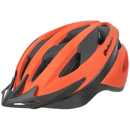 Sport Ride - MTB and Trekking Helmet Orange and Black - M Size POLISPORT