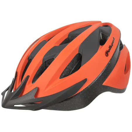 Sport Ride - MTB and Trekking Helmet Orange and Black - M Size POLISPORT