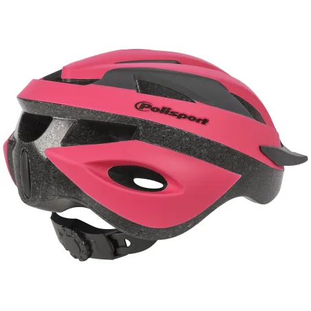 Sport Ride - MTB and Trekking Helmet Fuschia and Black - L Size POLISPORT