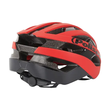 Light Pro - Cycling Helmet for Road Use Red - M Size POLISPORT