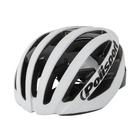Light Pro - Cycling Helmet for Road Use White - L Size POLISPORT