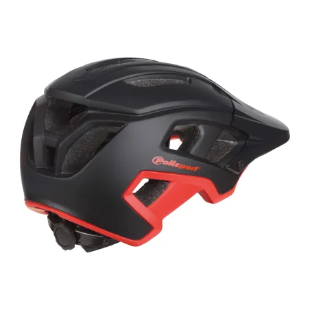 CASCO POLISPORT MOUNTAIN PRO Negro/Rojo