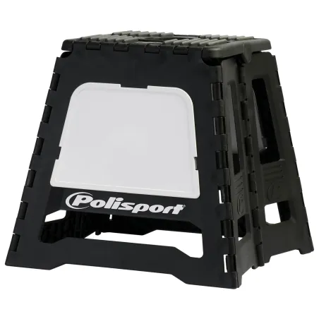 Bike Stand - Foldable Pit Bike Stand White POLISPORT
