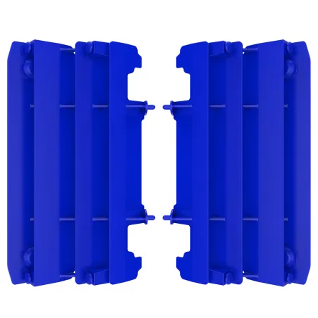 REJILLA RADIADOR POLISPORT  YAMAHA YZ125/250 (05-21) Azul yam 98