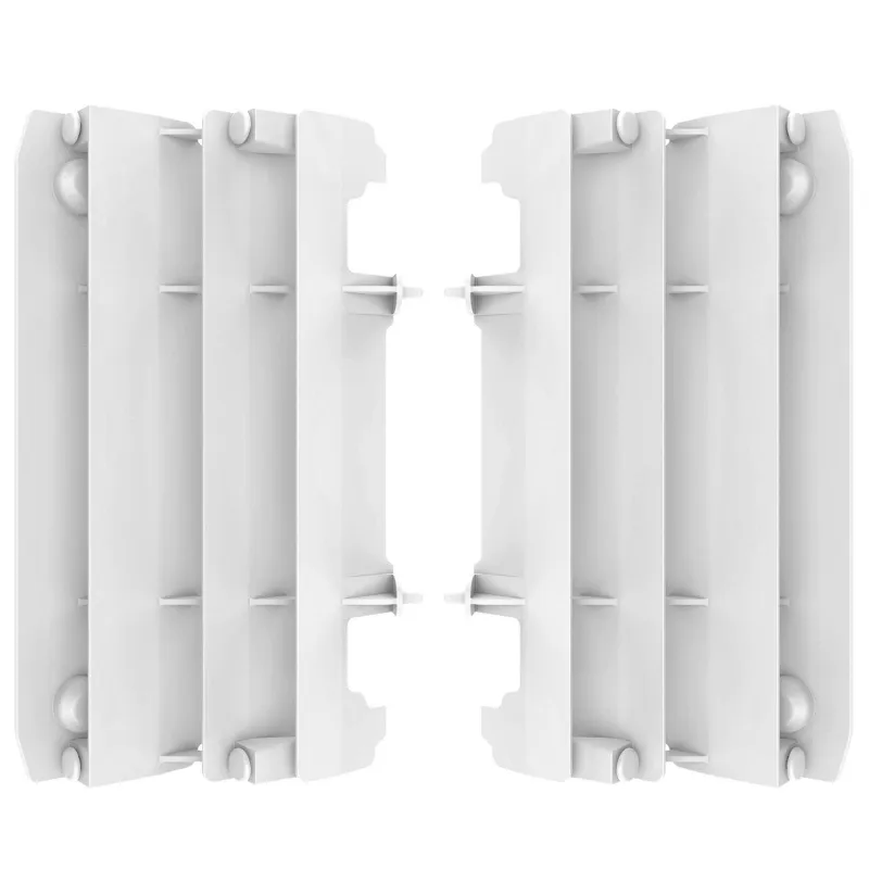 REJILLA RADIADOR POLISPORT  YAMAHA YZ125/250 (05-21) Blanco