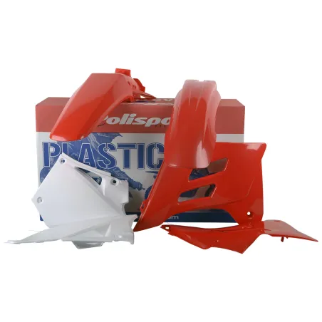 KIT ENDURO POLISPORT  GAS GAS EC125/200/250/300 (05-06) Rojo/Blanco