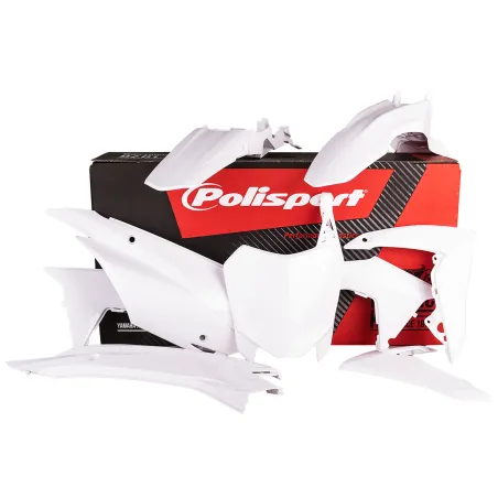 Honda CRF110F - MX Plastic Kit White - 2013-19 Models POLISPORT