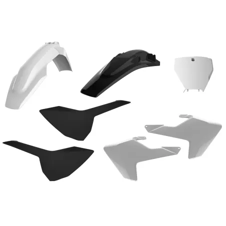 KIT MX POLISPORT  HUSQVARNA TC/FC (16-18) Blanco/Negro
