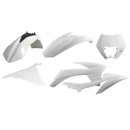 KIT ENDURO POLISPORT  KTM EXC/EXC-F/XC-W/XCF-W (12-13) Blanco KTM